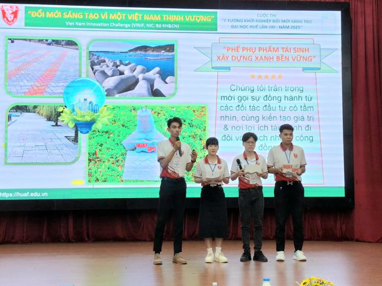 Hấp dẫn chung kết cuộc thi Ý tưởng Khởi nghiệp Đại học Huế