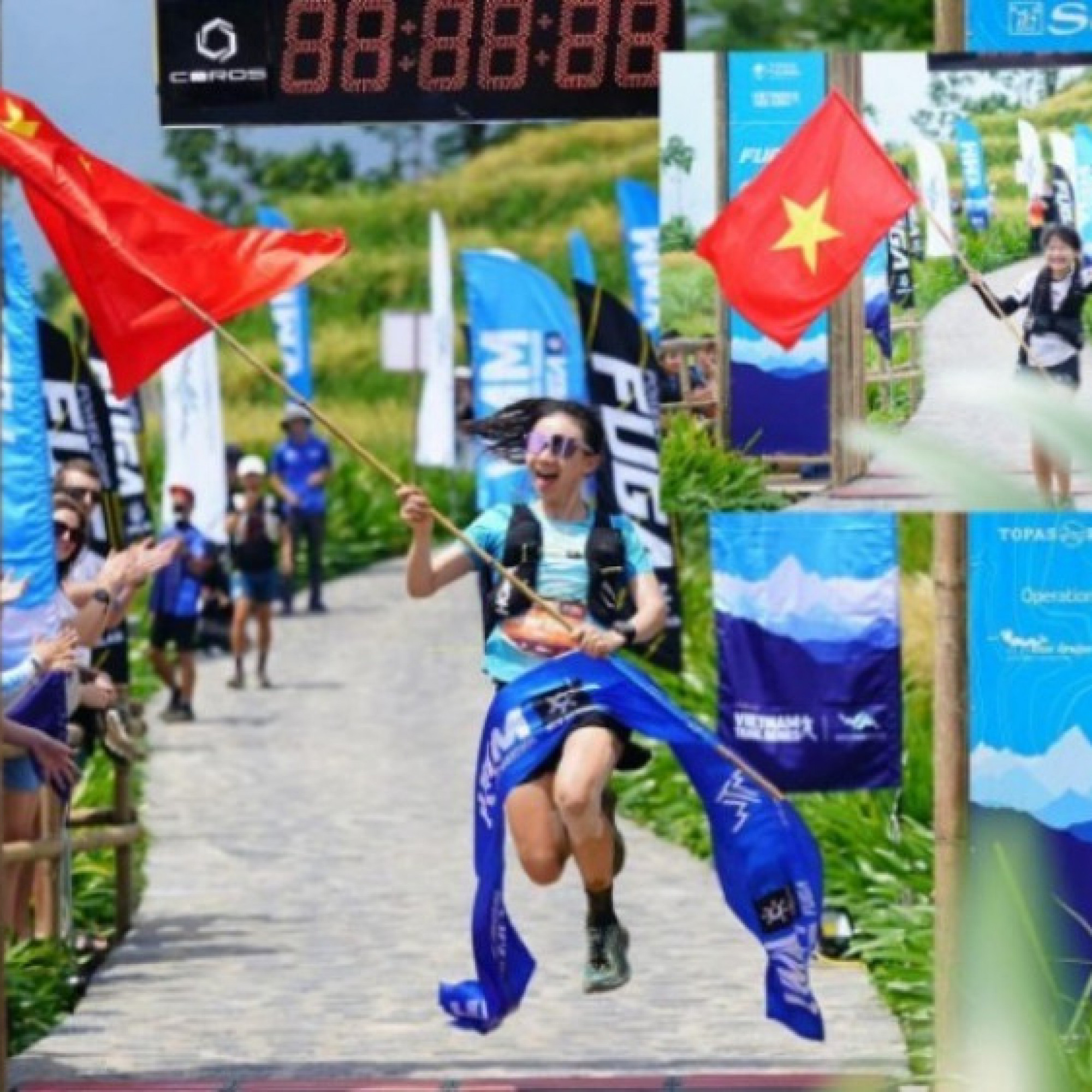  - Người đẹp chạy như "tên lửa", dược sỹ Giang Nguyễn gây sốt giải địa hình 100km