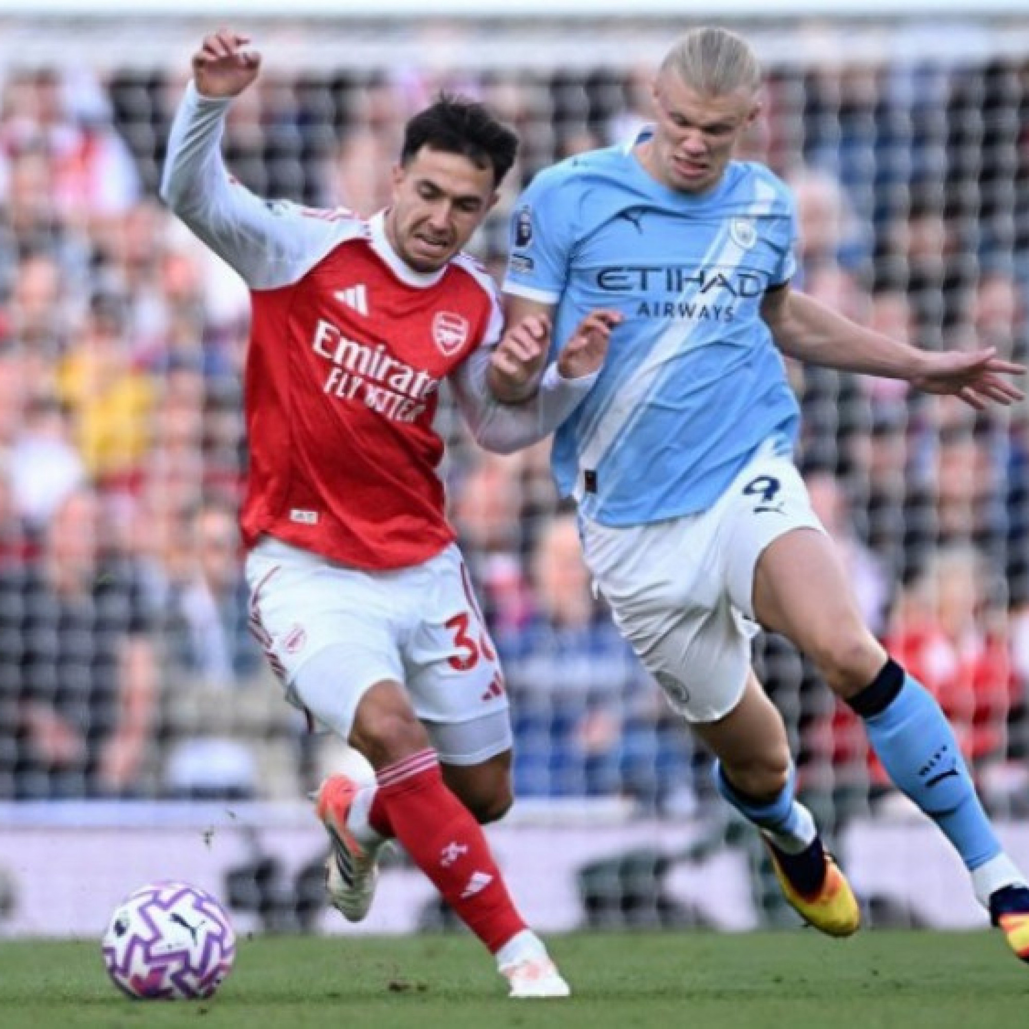  - Kết quả bóng đá Arsenal - Man City: Haaland mở điểm, bật tung cảm xúc phút 90+3 (Ngoại hạng Anh)