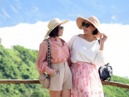 Biển mây huyền ảo trên đỉnh đèo Viôlắc