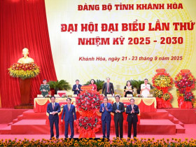  - Đại hội đại biểu Đảng bộ tỉnh Khánh Hòa lần thứ I, nhiệm kỳ 2025 - 2030