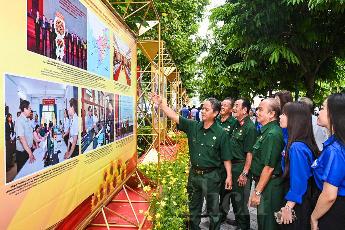 Triển lãm ảnh những trang sử vàng son ‘Thành đồng Tổ quốc’ nhân kỷ niệm 80 năm Ngày Nam Bộ kháng chiến - 5