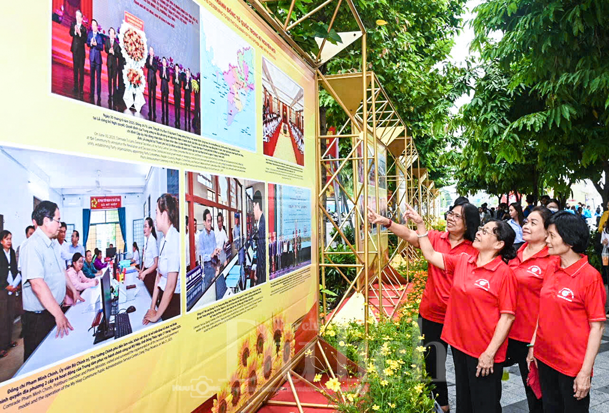 Triển lãm ảnh những trang sử vàng son ‘Thành đồng Tổ quốc’ nhân kỷ niệm 80 năm Ngày Nam Bộ kháng chiến - 4