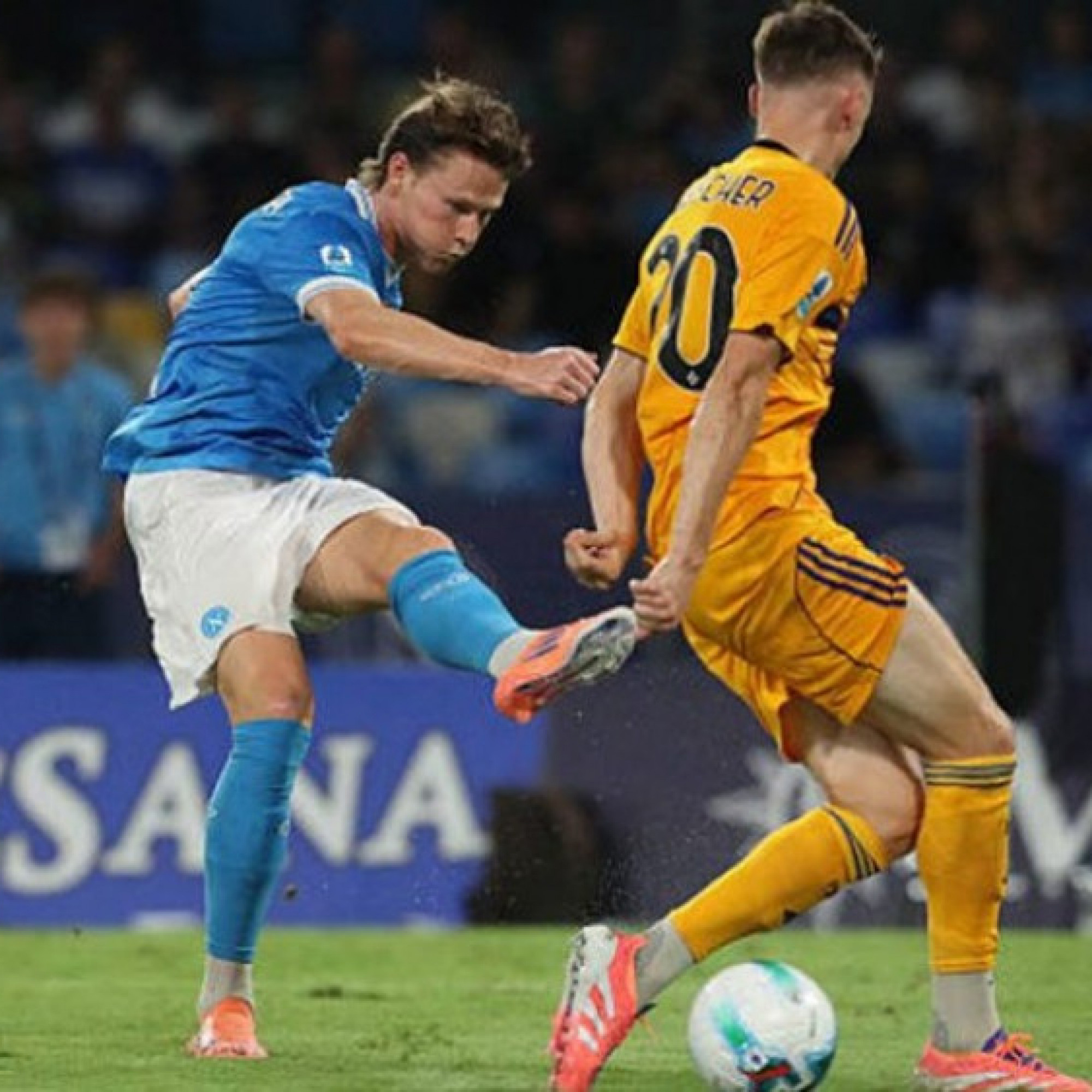  - Video bóng đá Napoli - Pisa: Bàn mở điểm may mắn (Serie A)