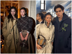  - Văn Mai Hương gặp gỡ Trương Tịnh Nghi, Seungmin, Bright… tại London Fashion Week