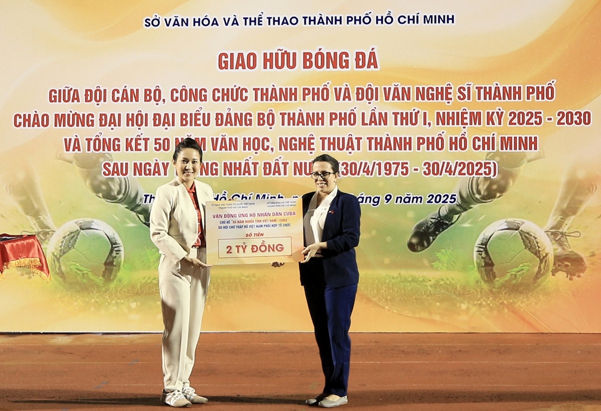 TPHCM tổ chức trận giao hữu bóng đá đặc biệt gây quỹ ủng hộ Cuba - 6