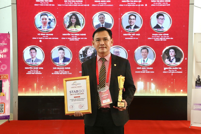 STARGO được vinh danh “Thương hiệu ngành hành lý Việt Nam tin dùng 2025” tại Vietnam Excellence Brand - 2