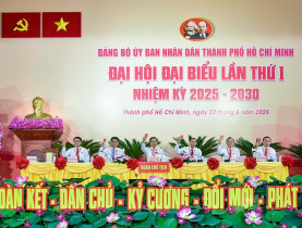 - Đại hội Đảng bộ lần thứ I khẳng định quyết tâm khai mở Kỷ nguyên phát triển mới sau hợp nhất