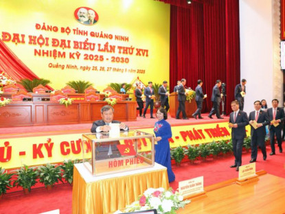 Chuyển động - 55 đồng chí trúng cử Ban Chấp hành Đảng bộ tỉnh Quảng Ninh khoá XVI, nhiệm kỳ 2025 - 2030