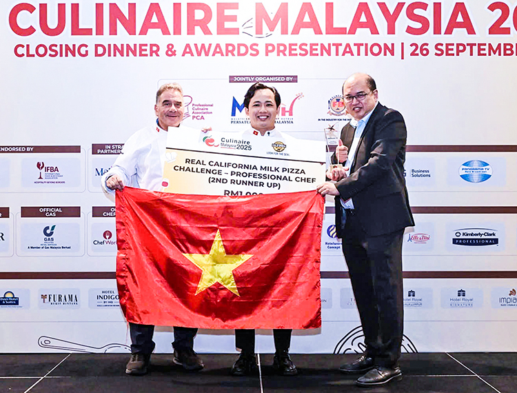 Ẩm thực Việt Nam tỏa sáng rực rỡ tại Culinaire Malaysia 2025