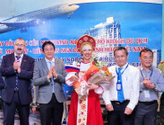 Khánh Hòa chào đón chuyến bay đầu tiên của hãng hàng không Nordwind Nga