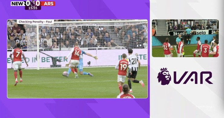 Tranh cãi Arsenal ngược dòng hạ Newcastle: Tâm điểm VAR tước penalty, đôi bên cùng ức chế - 1