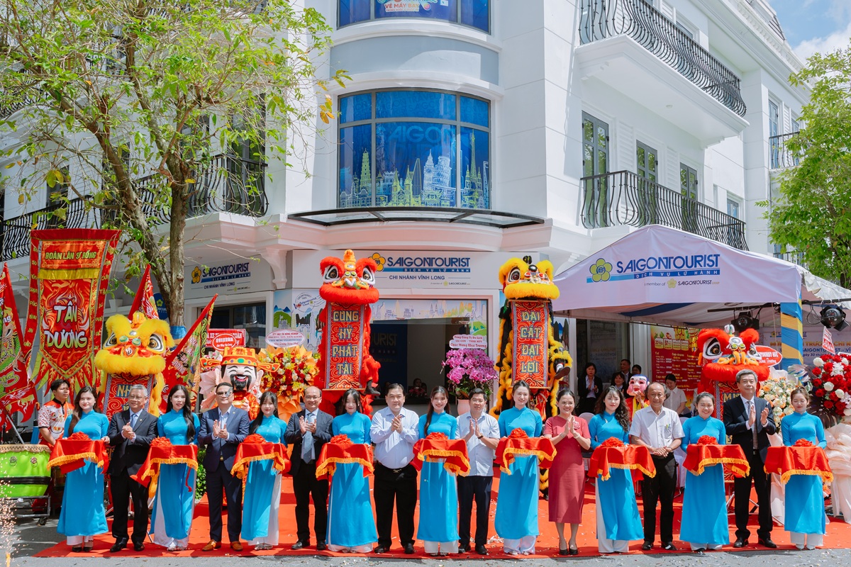 Lữ hành Saigontourist khai trương chi nhánh mới tại Vĩnh Long - 1
