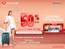  - SAKOS khai trương cửa hàng giữa lòng “thiên đường” mua sắm mới của Hải Phòng
