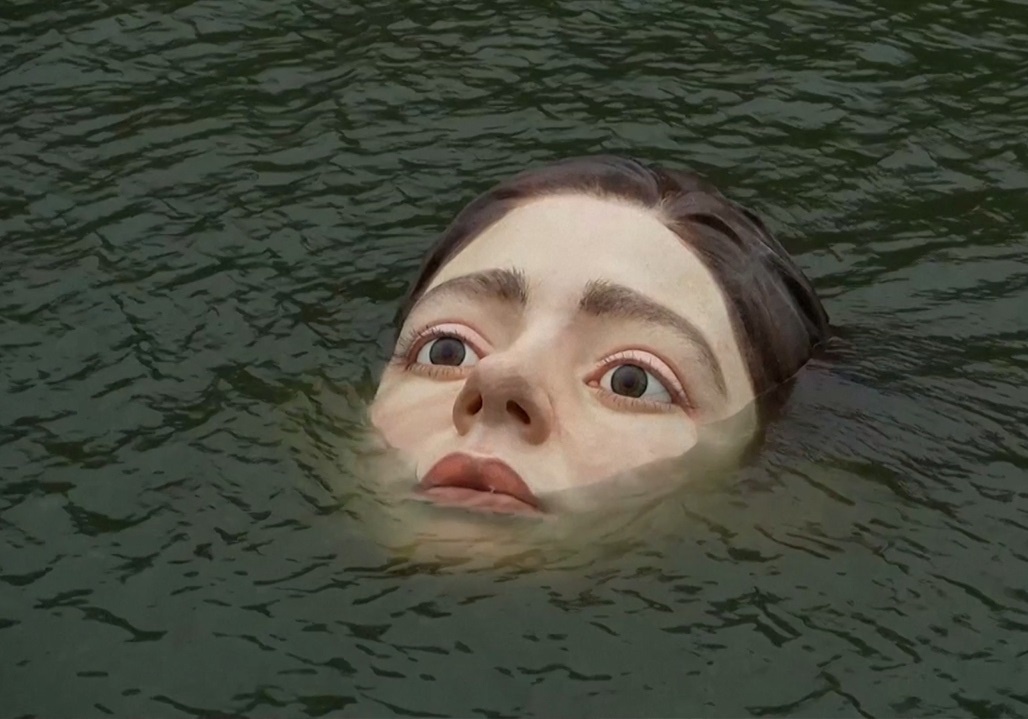 Bức tượng khuôn mặt trên dòng sông ở Tây Ban Nha - 7