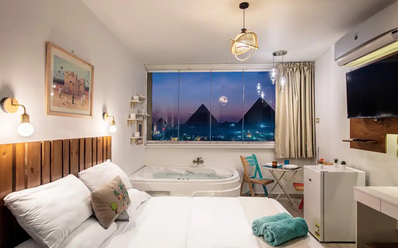 Thú vị Airbnb có tầm nhìn đẹp mê hồn ra các kim tự tháp Giza - 4