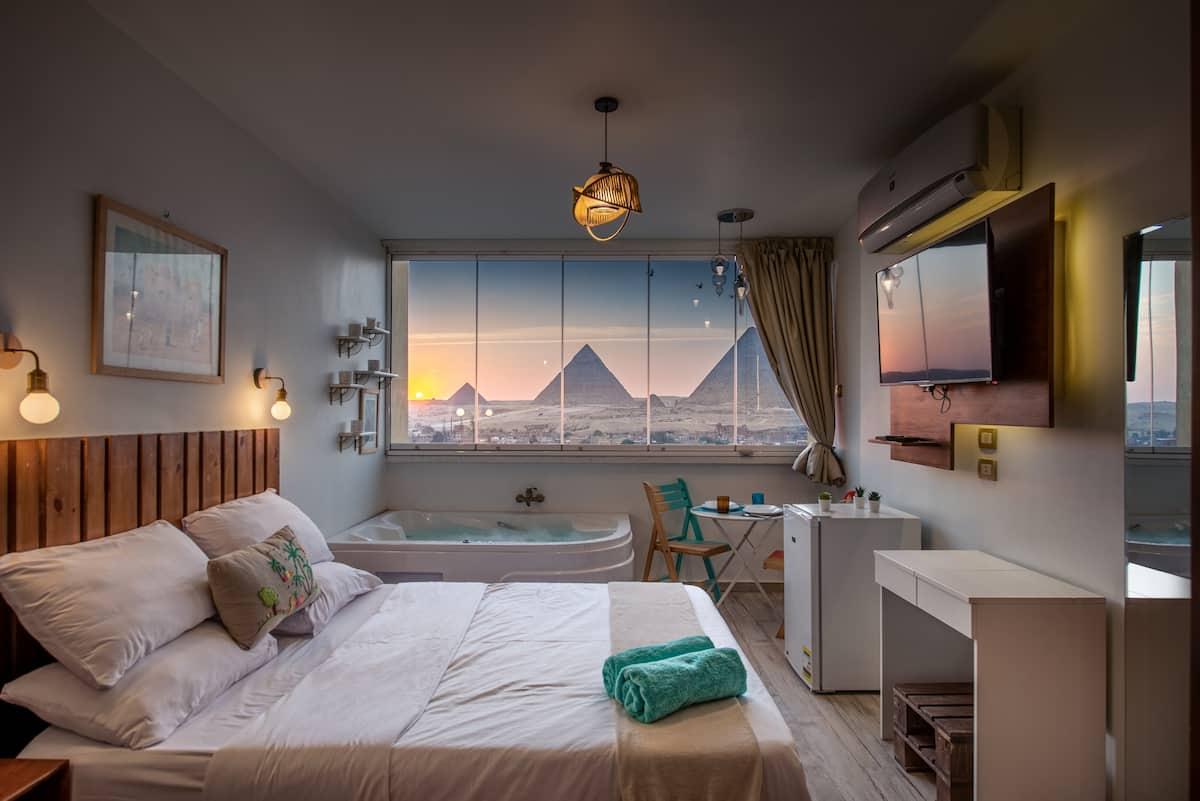 Thú vị Airbnb có tầm nhìn đẹp mê hồn ra các kim tự tháp Giza - 1