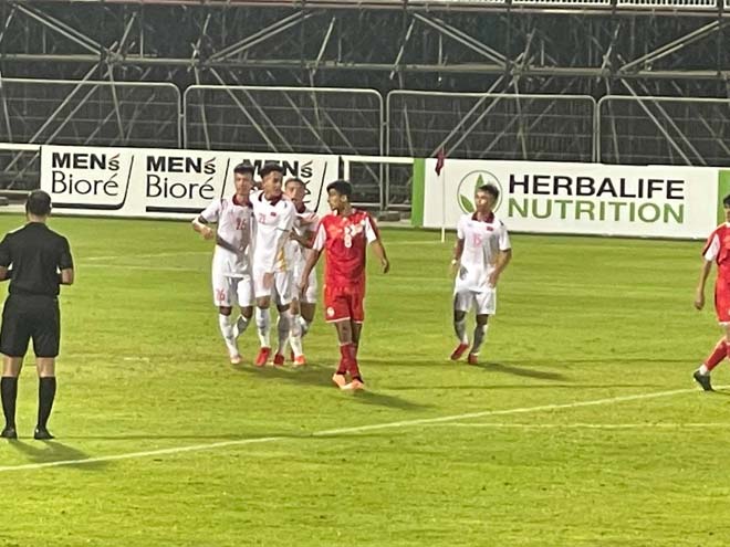 Kết quả bóng đá U23 Việt Nam - U23 Tajikistan: Rượt đuổi cuối trận, thẻ đỏ ngỡ ngàng - 2