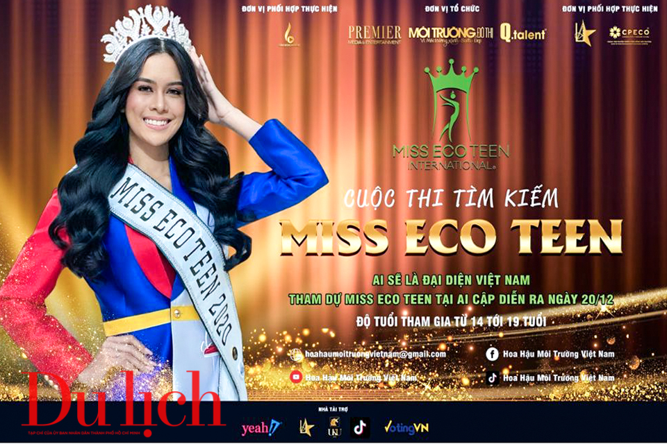 Tìm kiếm gương mặt đại diện Việt Nam tham dự Miss Eco Teen tại Ai Cập - 2