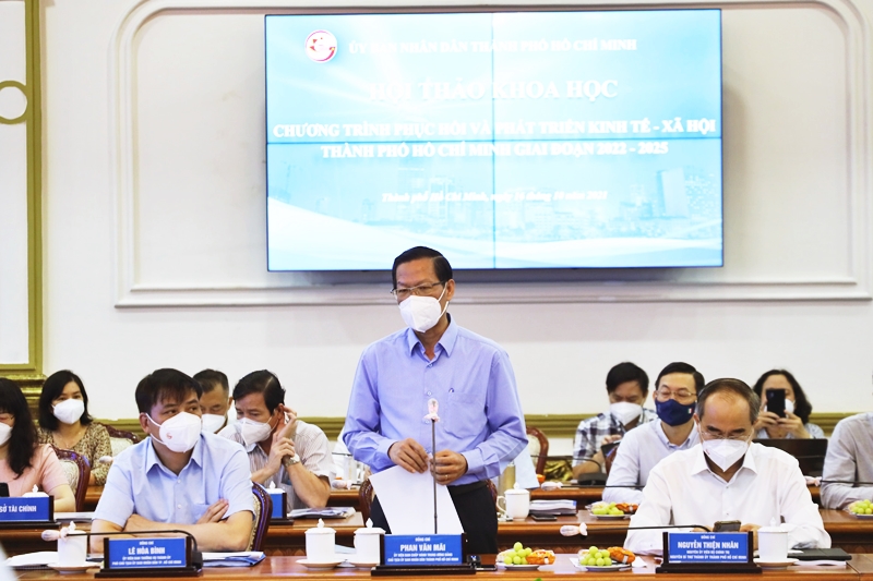 Chủ tịch UBND TP.HCM Phan Văn Mãi: Dù gặp đại dịch, TP.HCM vẫn phải giữ vai trò đầu tàu kinh tế - 2