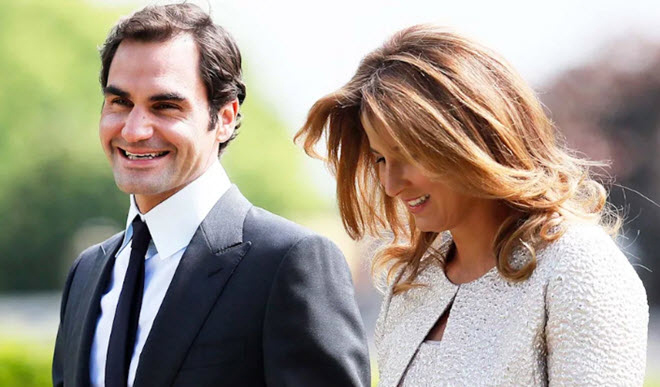 Federer đưa vợ đi dự đám cưới tỷ đô, báo tin vui cho người hâm mộ - 1