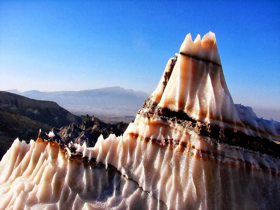 Vòm muối độc đáo dài 12 km ở Iran - 3