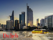 Du ngoạn waterbus, ngắm hoàng hôn 