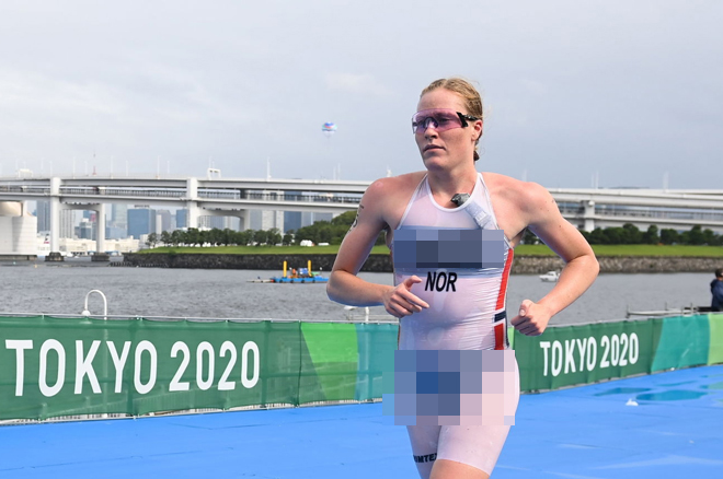 Nữ VĐV mặc đồ &#34;như nhìn thấy hết&#34; tại Olympic tạo dấu ấn lớn ở châu Âu - 1