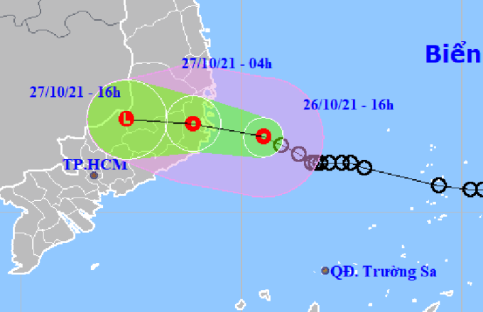 TP HCM sẽ mưa lớn do ảnh hưởng áp thấp nhiệt đới - 2
