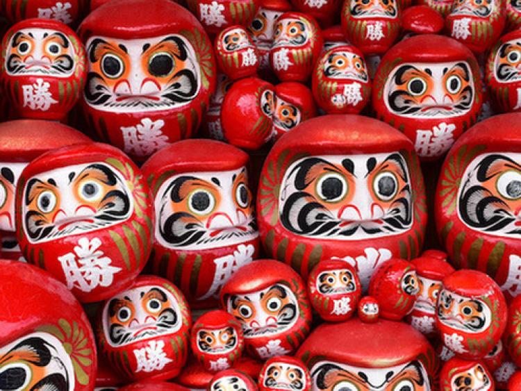 Daruma - bùa may mắn của người Nhật