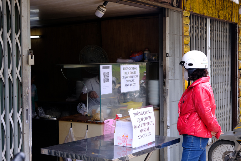 Đà Lạt: Nhiều hàng quán chủ động đóng cửa để phòng dịch - 1
