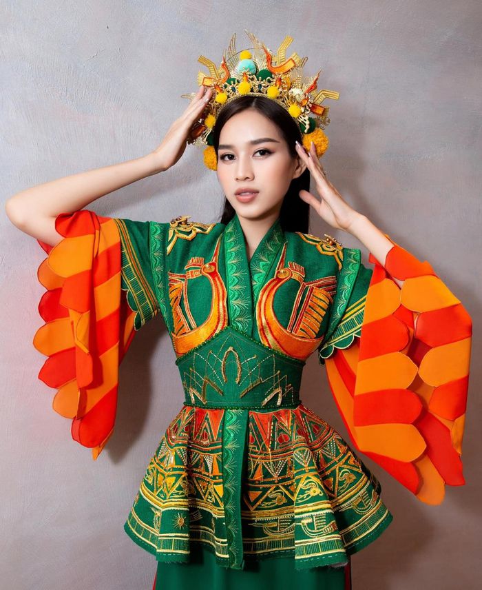 Hoa hậu Đỗ Thị Hà mang trang phục lấy cảm hứng từ nữ tướng Bà Triệu đến Miss World 2021 - 1