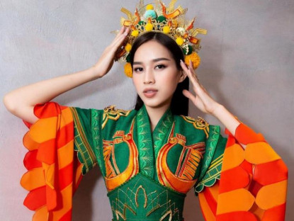 Giải trí - Hoa hậu Đỗ Thị Hà mang trang phục lấy cảm hứng từ nữ tướng Bà Triệu đến Miss World 2021