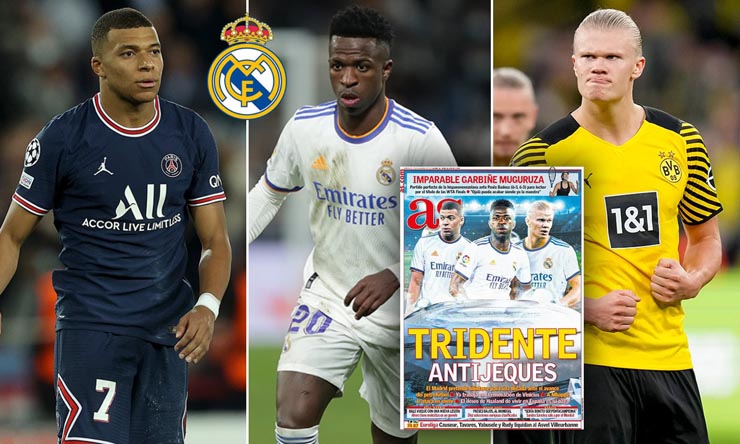 Real Madrid xây tam tấu Vinicius - Haaland - Mbappe, &#34;dải ngân hà 3.0&#34; cực đỉnh - 2