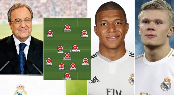 Real Madrid xây tam tấu Vinicius - Haaland - Mbappe, &#34;dải ngân hà 3.0&#34; cực đỉnh - 1