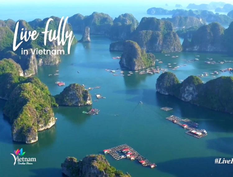 Cảnh sắc tuyệt đẹp trong video “Việt Nam: Đi để yêu! - Sống trọn vẹn ở Việt Nam”
