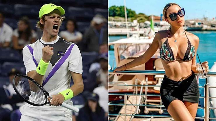 Thần đồng tennis Jannik Sinner bỏ người mẫu siêu đẹp sau chức vô địch - 1