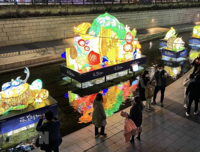 Lễ hội - Vẻ đẹp rực rỡ của Lễ hội đèn lồng thường niên Seoul 2021
