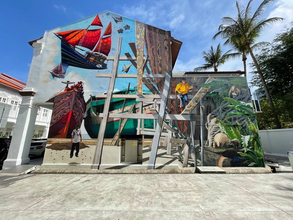 10 địa điểm nghệ thuật đường phố đẹp nhất ở Singapore - 4