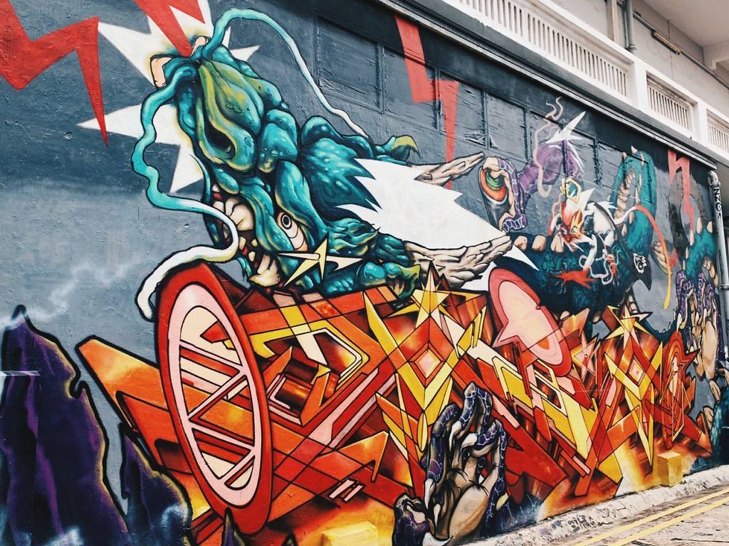 10 địa điểm nghệ thuật đường phố đẹp nhất ở Singapore - 5