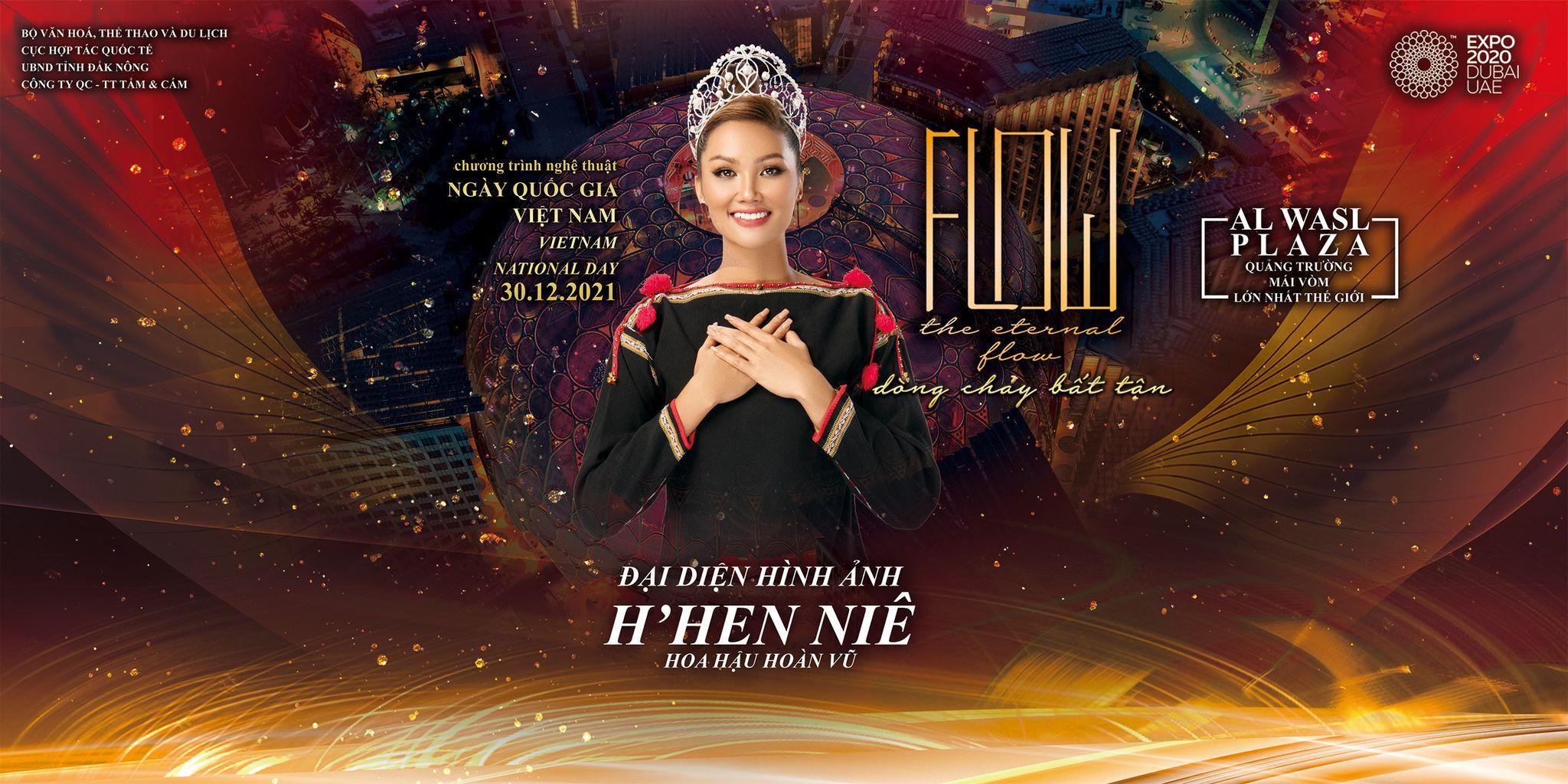 Hoa hậu H’Hen Niê làm đại diện hình ảnh trong "Ngày Quốc gia Việt Nam" ở Dubai - 1