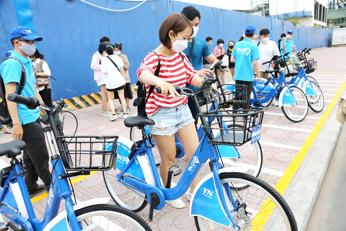 TP.HCM triển khai dịch vụ xe đạp công cộng cho người dân và du khách - 1