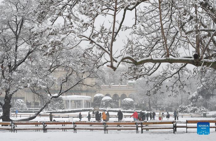 Tuyết rơi dày đặc ở thành phố đáng sống nhất thế giới - 3