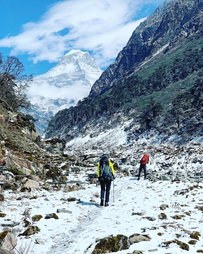Bella Mai chia sẻ trải nghiệm nhớ đời khi trekking ở ngọn núi cao hơn 6600m tại Nepal - 3