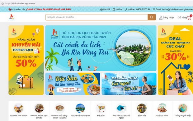Bà Rịa - Vũng Tàu lần đầu tiên tổ chức Hội chợ du lịch trực tuyến - 1
