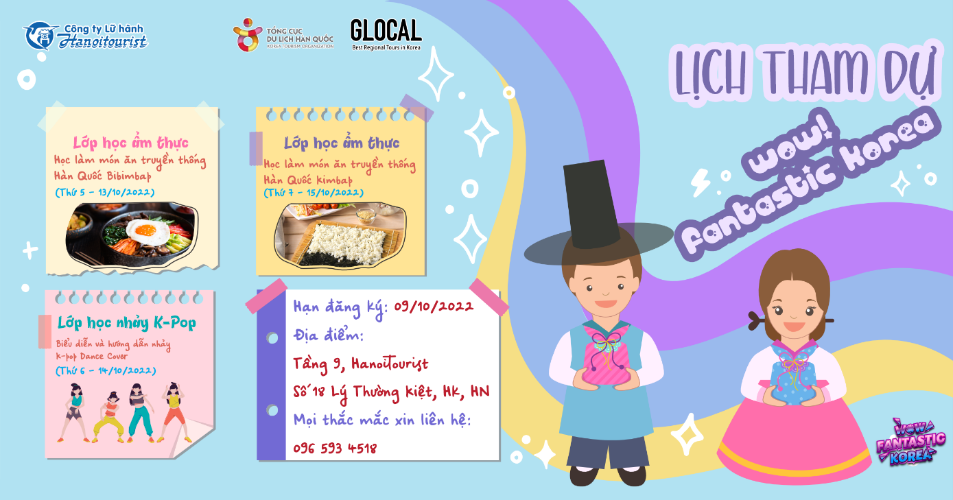 Tổng cục Du lịch Hàn Quốc tại Việt Nam (KTO) cùng Công ty Lữ hành Hanoitourist triển khai chiến dịch du lịch thu Hàn Quốc 2022 - 2
