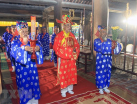  - Quang cảnh lễ khai mạc lễ hội chùa Keo mùa Thu năm 2022