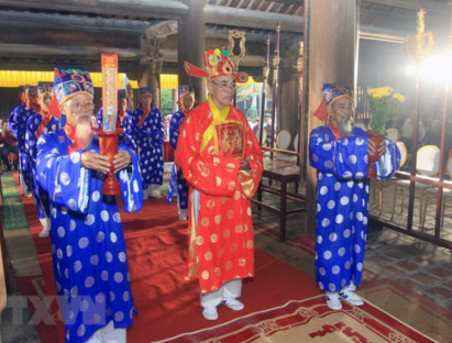 Lễ hội - Quang cảnh lễ khai mạc lễ hội chùa Keo mùa Thu năm 2022