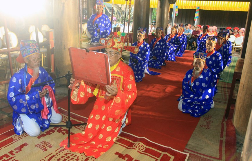 Quang cảnh lễ khai mạc lễ hội chùa Keo mùa Thu năm 2022 - 9