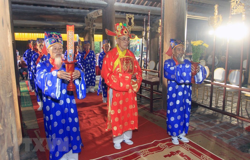 Quang cảnh lễ khai mạc lễ hội chùa Keo mùa Thu năm 2022 - 11